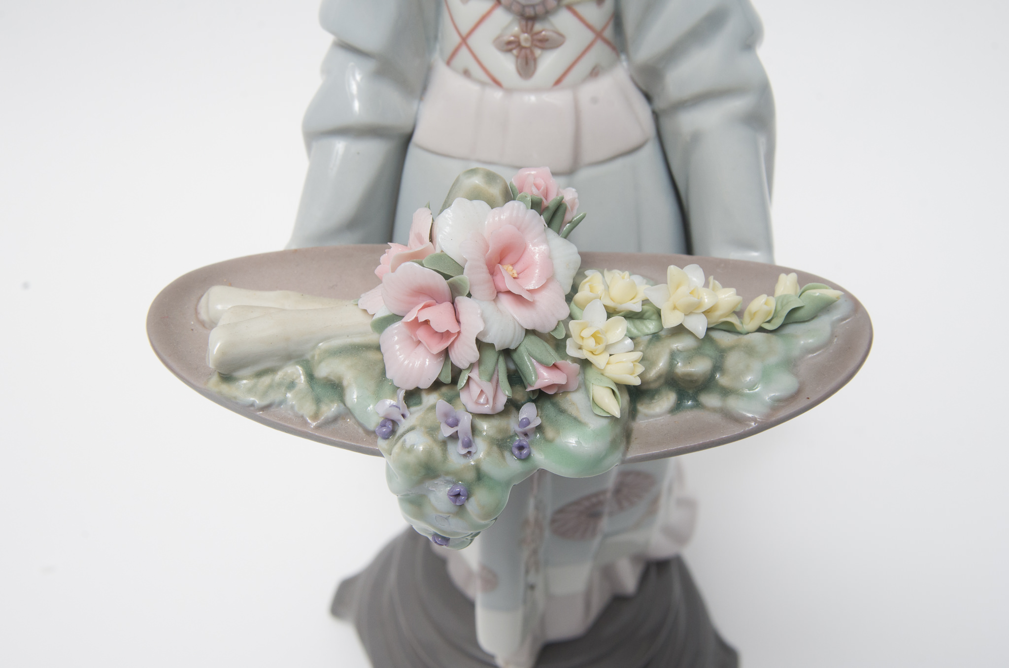 Large Lladro "Nature's Gifts" Geisha Figurine
