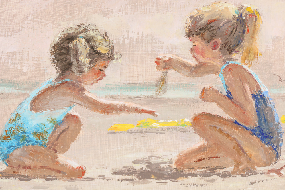 Frank Palmieri Original Oil Painting on Board