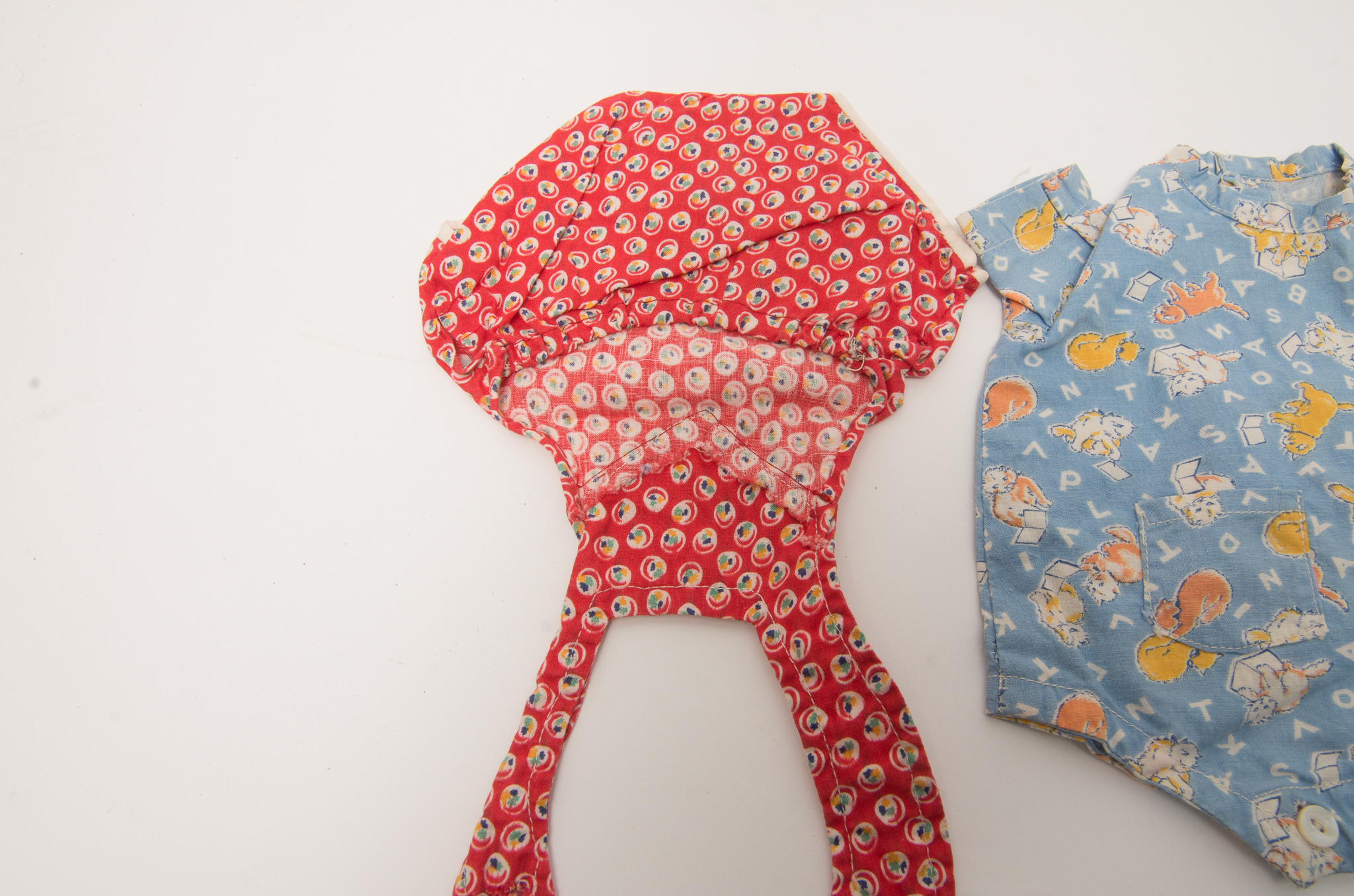 Collection of Vintage Handsewn Doll Clothes