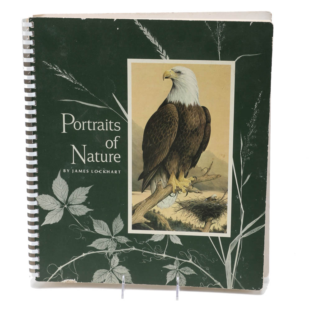 1967 "Portraits of Nature" Book by James Lockhart