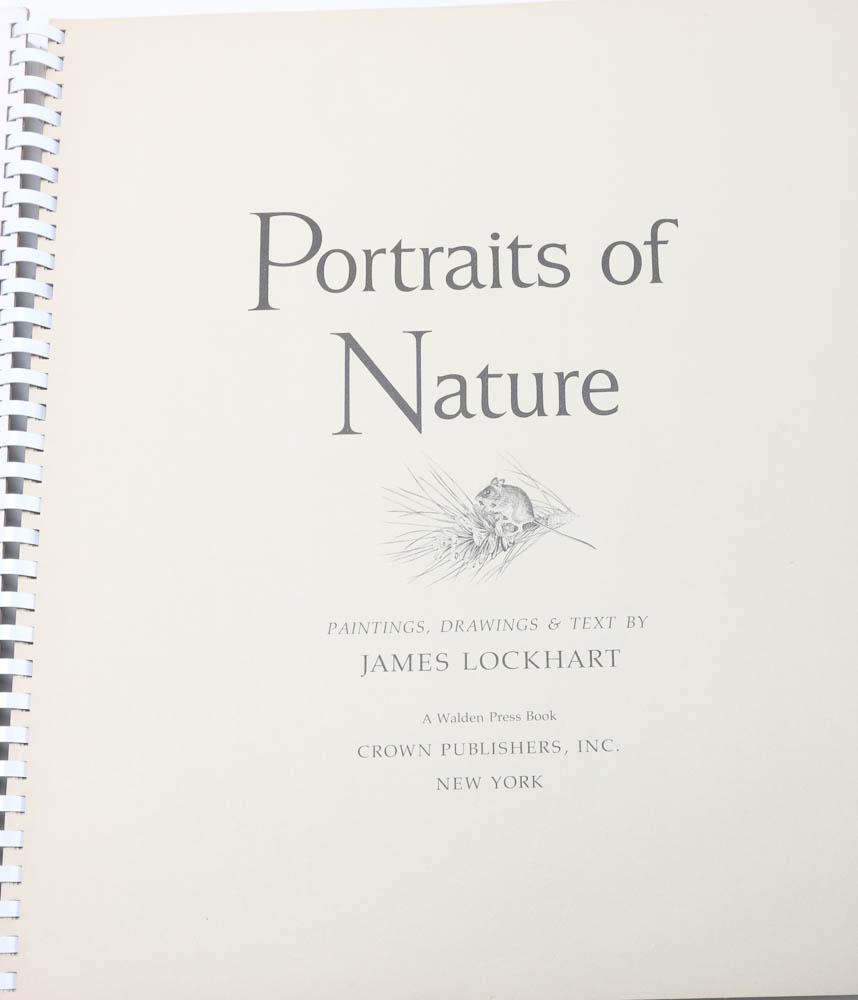 1967 "Portraits of Nature" Book by James Lockhart