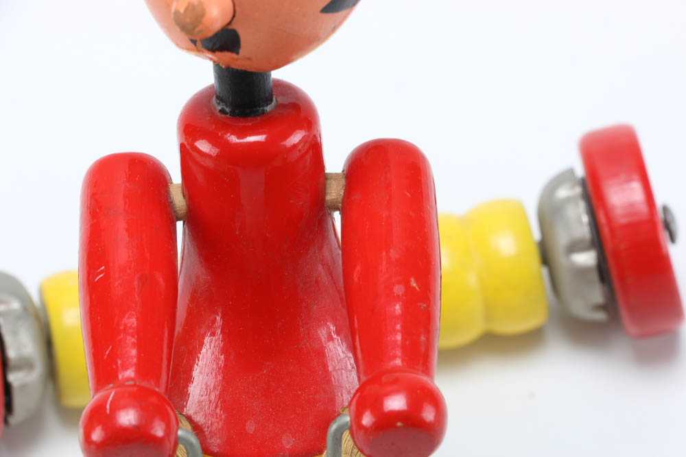 Early 20th Century Wooden and Paper Toys