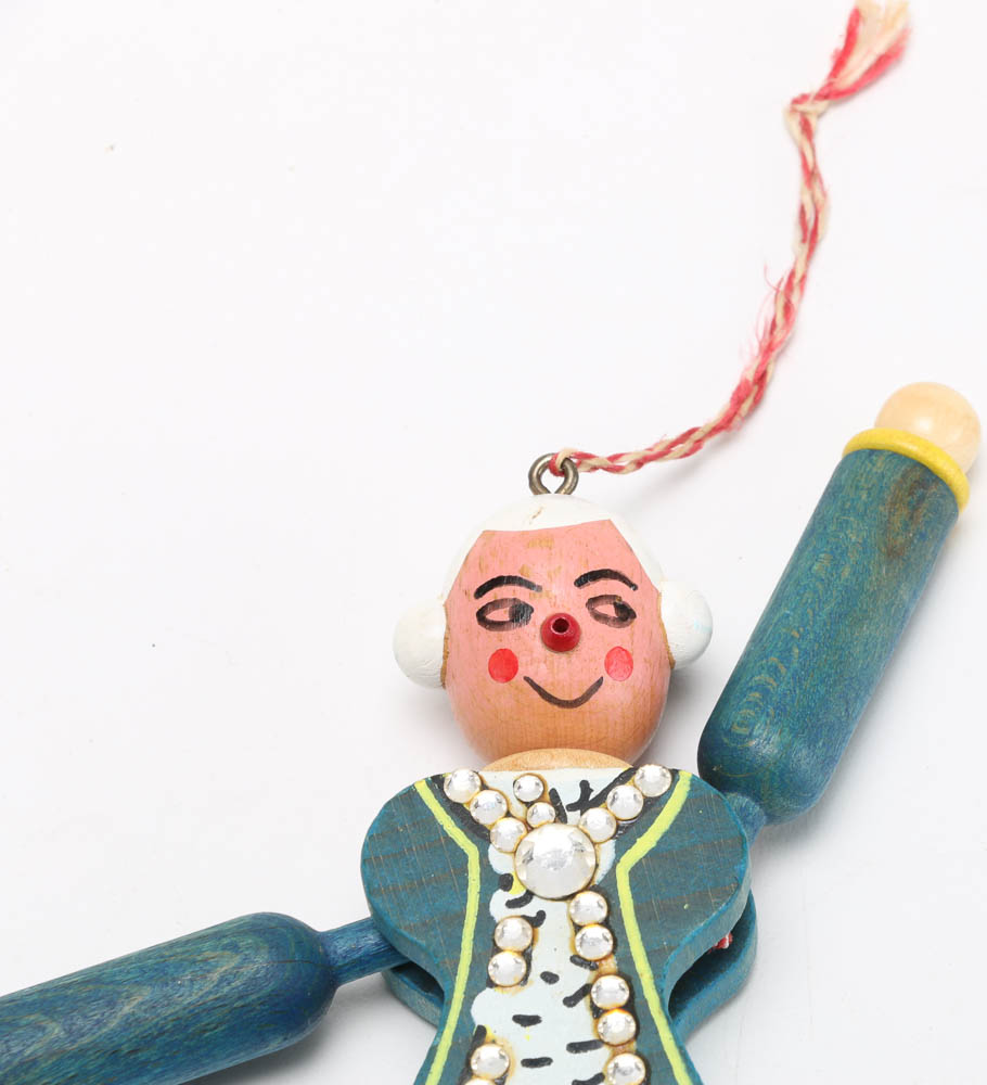 Early 20th Century Wooden and Paper Toys