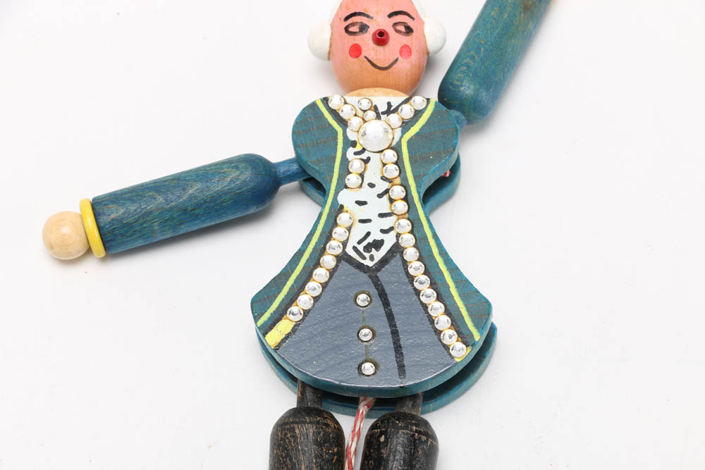 Early 20th Century Wooden and Paper Toys