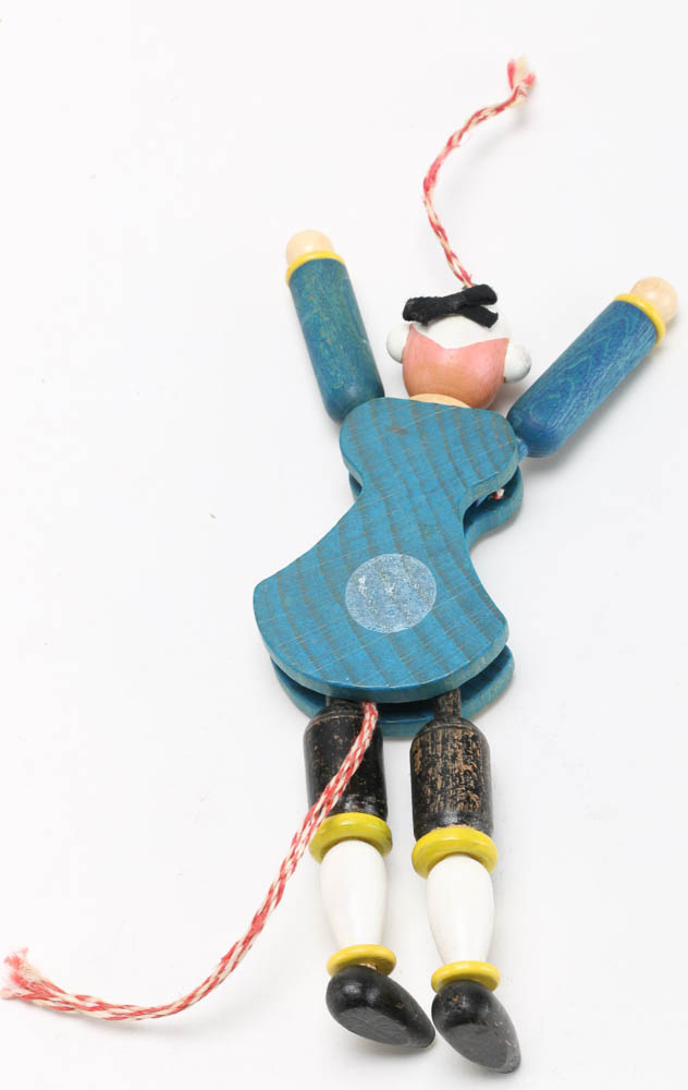 Early 20th Century Wooden and Paper Toys