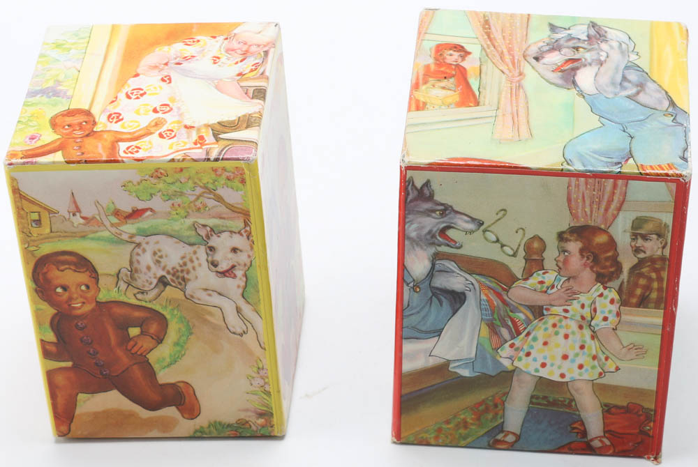 Early 20th Century Wooden and Paper Toys