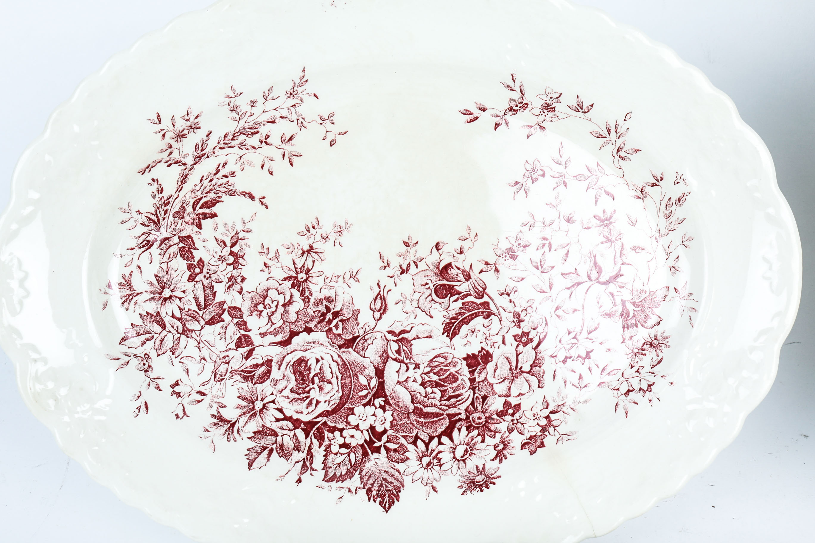 Collection of Toile Style Porcelain