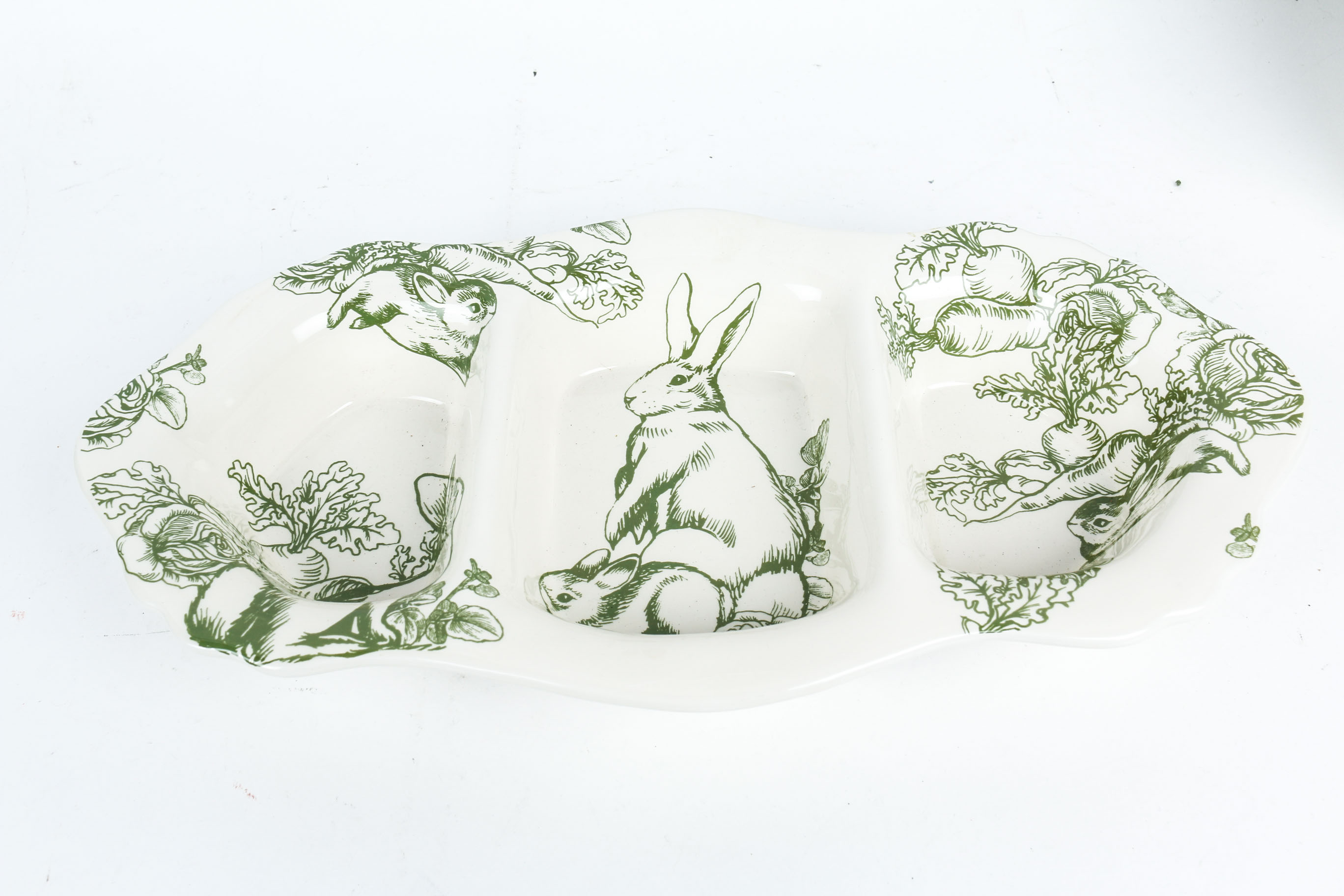 Collection of Toile Style Porcelain