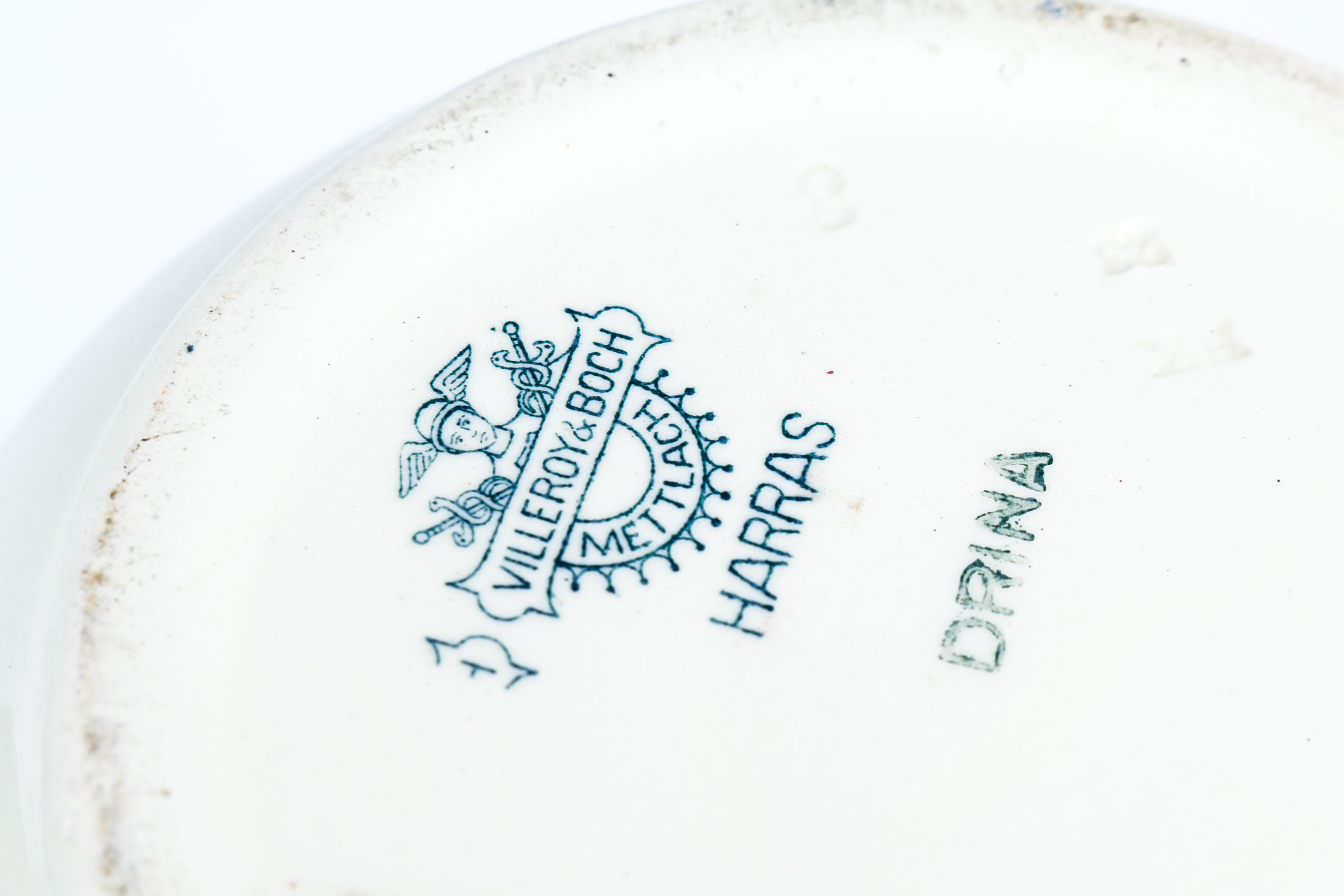 Collection of Toile Style Porcelain
