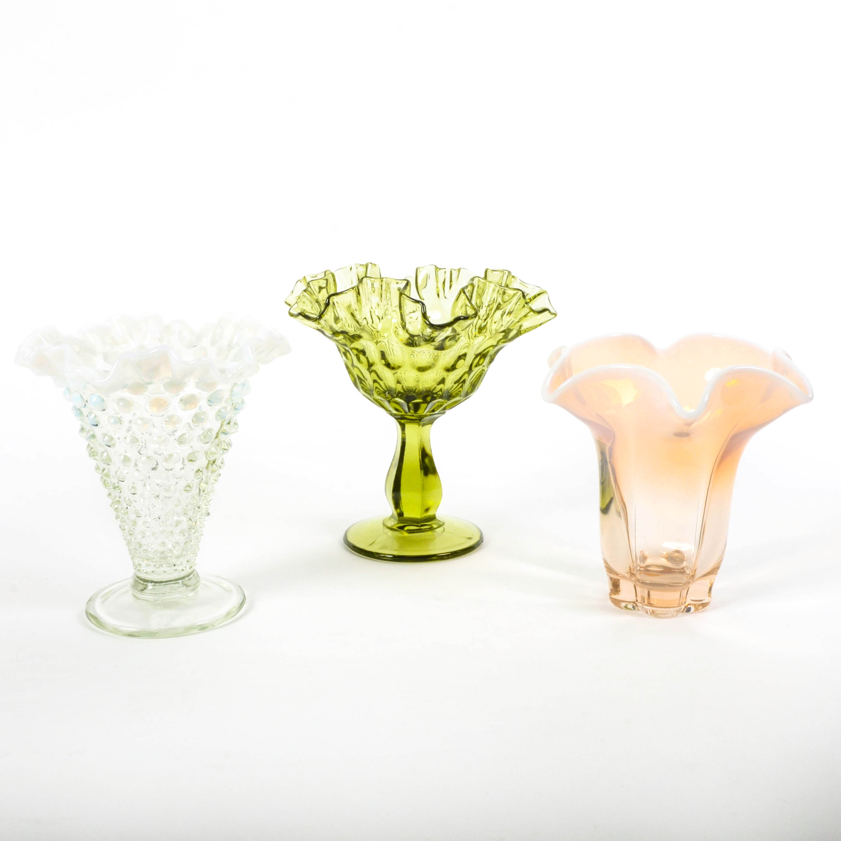 Collection of Glass Vases