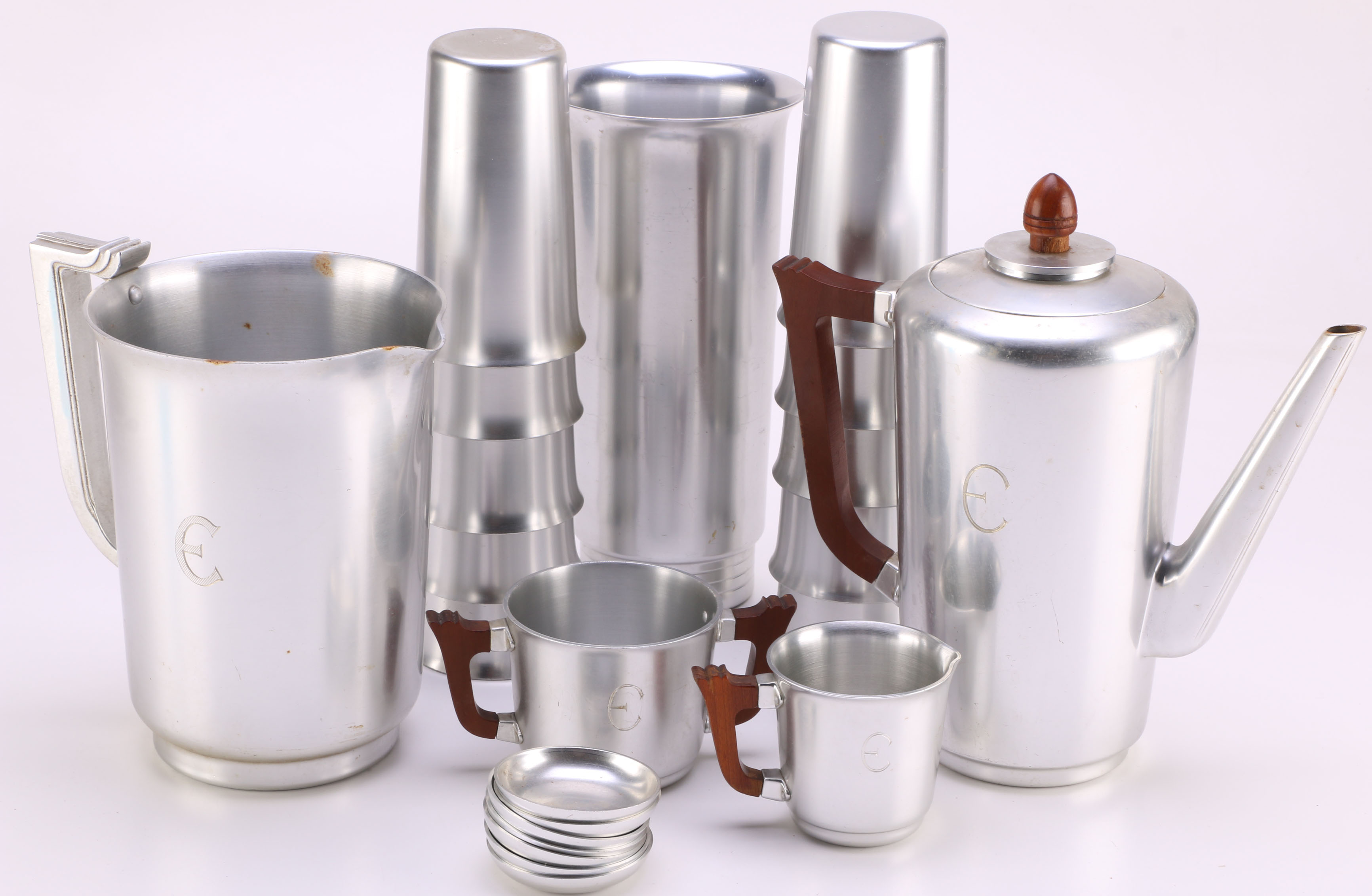 Collection of Kensington Aluminum Serveware