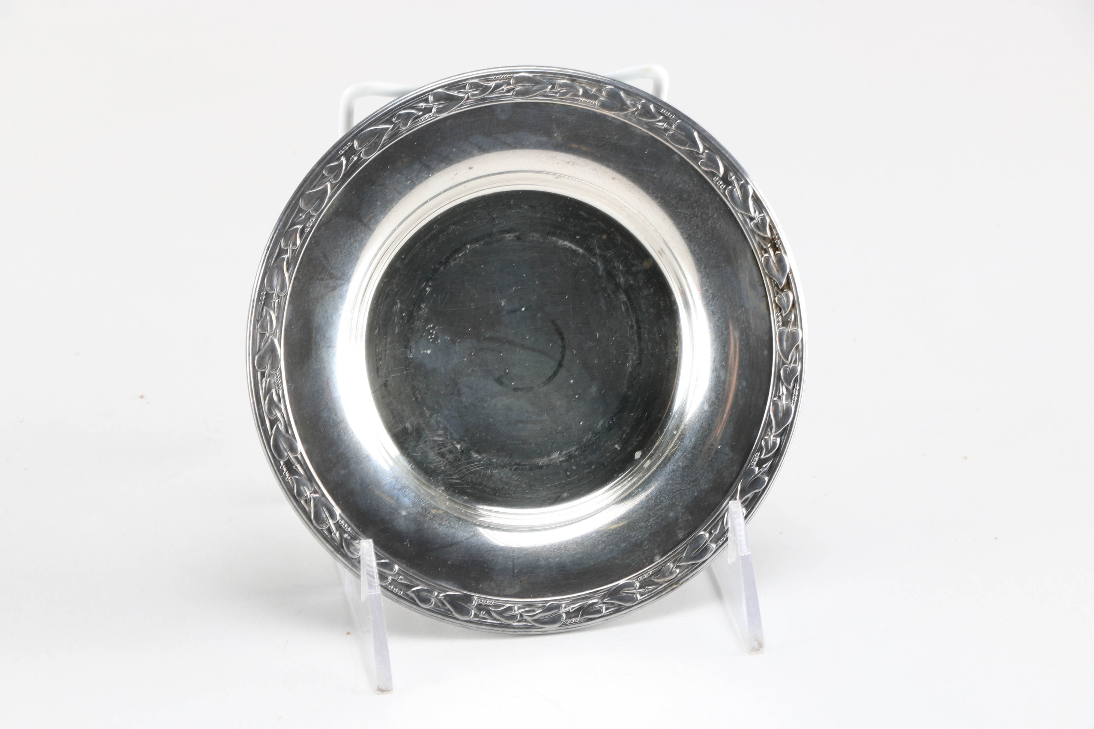 Oneida "Briarcliff" Silver Plate Coffee Set and a Wm. A Rogers Plate