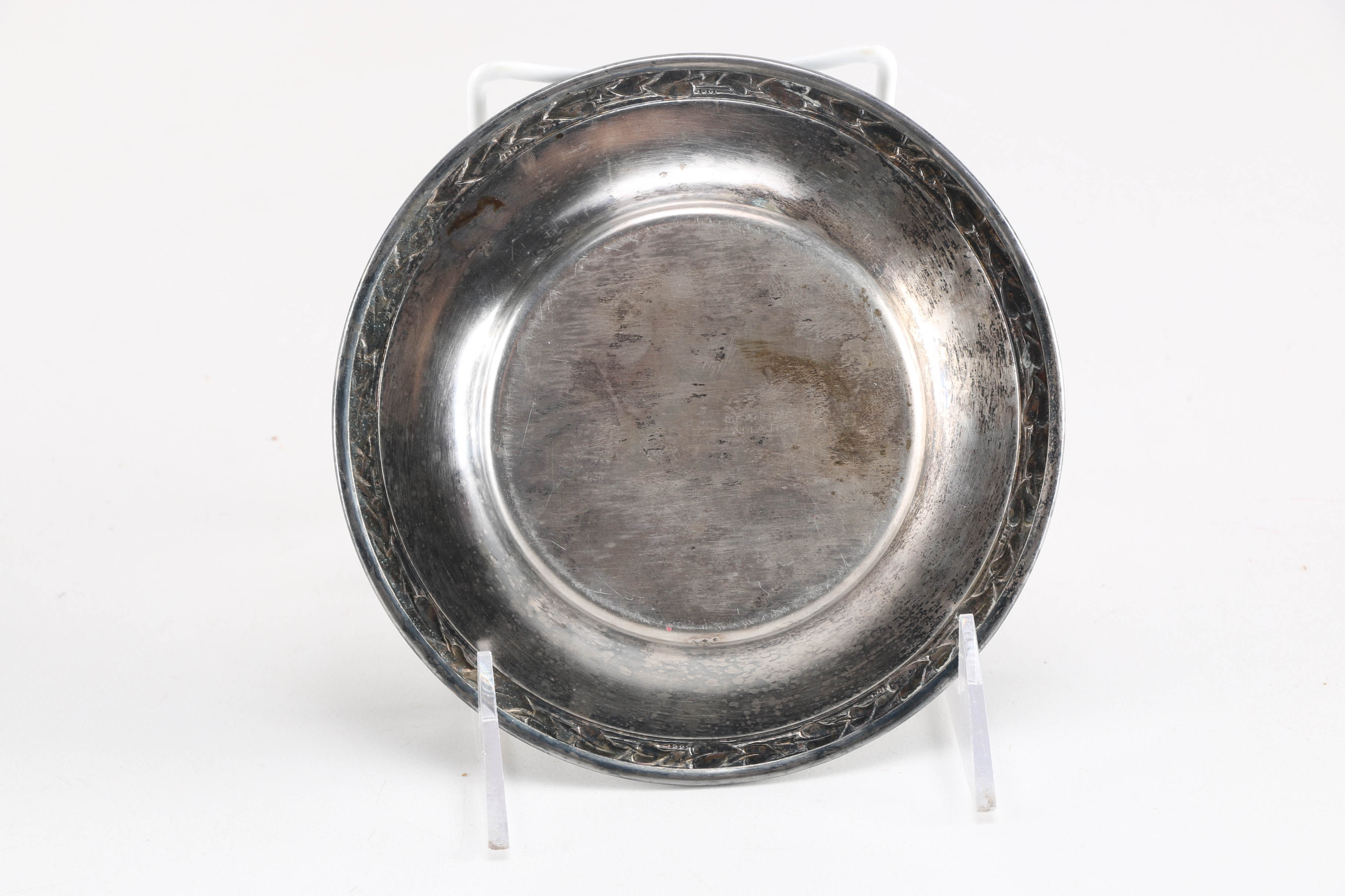 Oneida "Briarcliff" Silver Plate Coffee Set and a Wm. A Rogers Plate