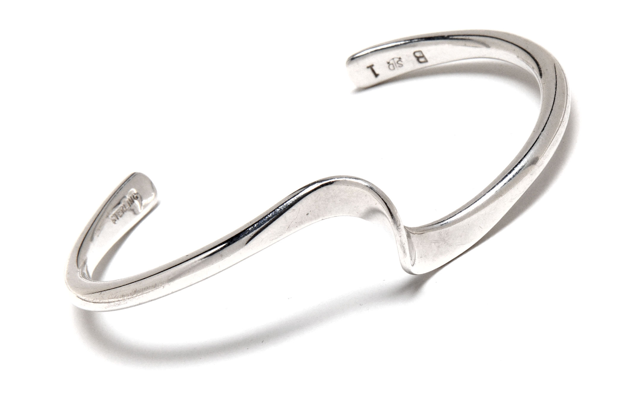 Sausalito Craftworks of California Sterling Silver Twist Cuff Bracelet