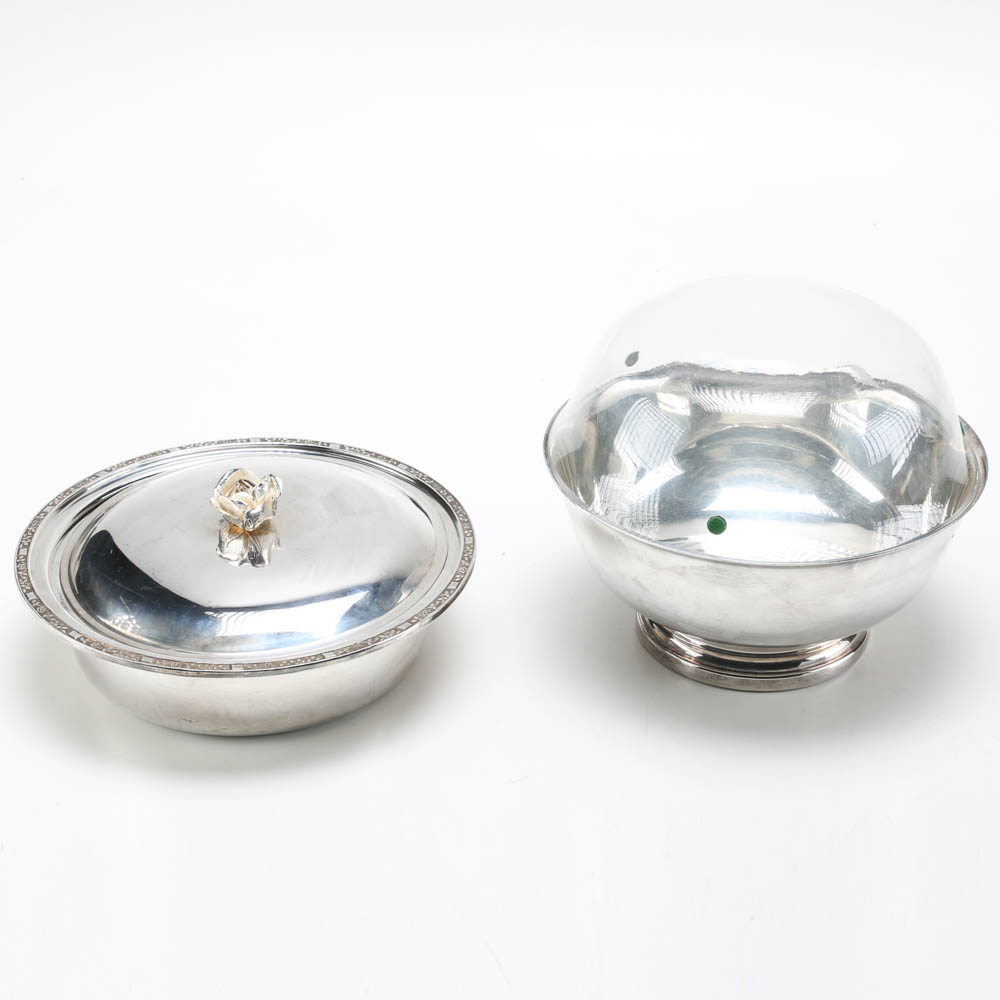 Silver Plated Serving Bowls