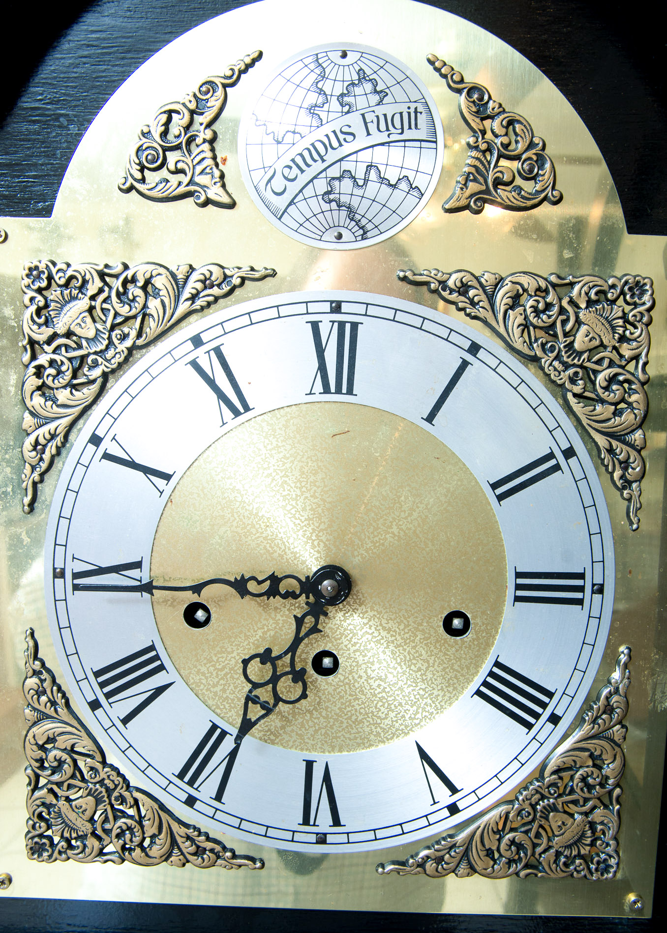 Chinoiserie Grandfather Clock with Pagoda Design
