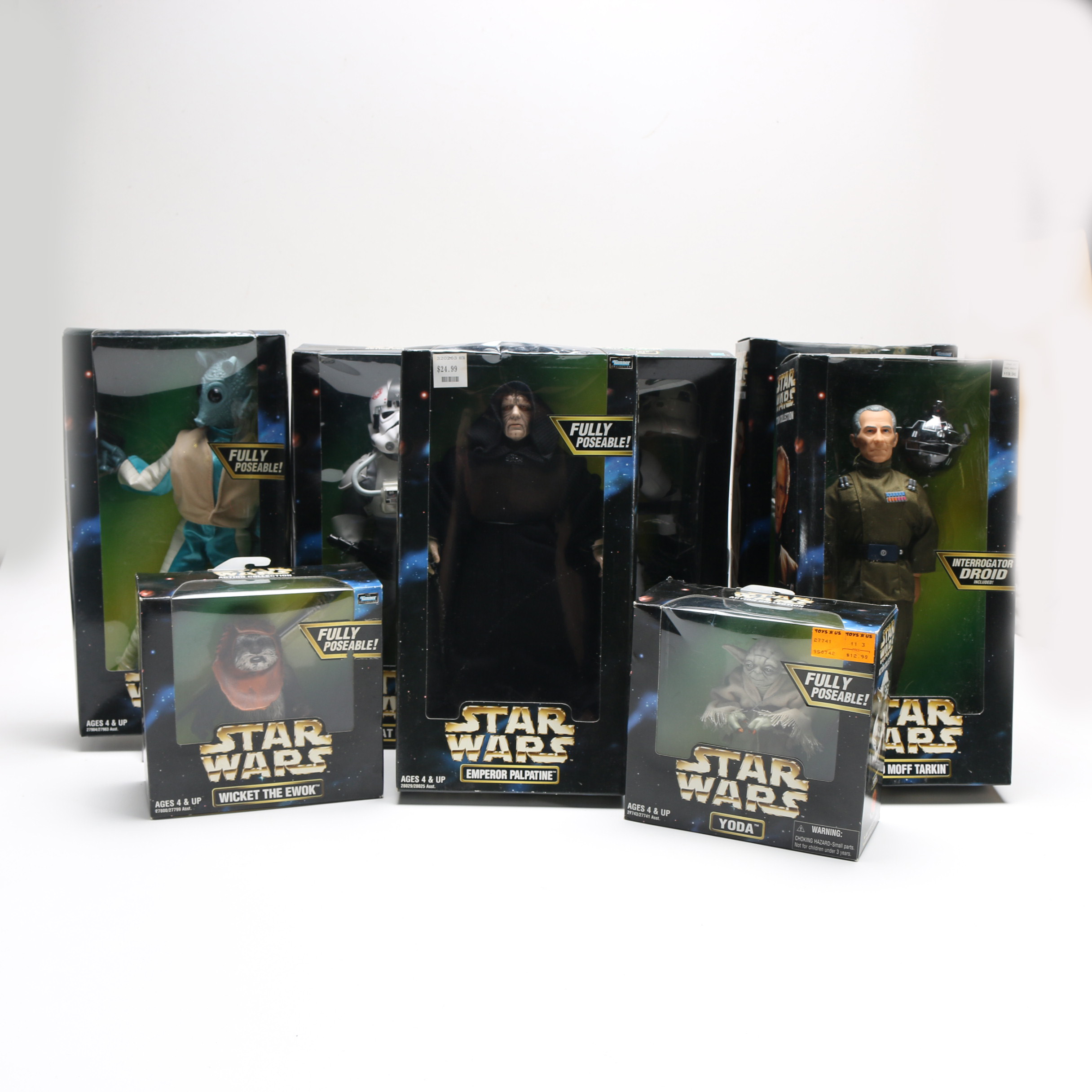 Collection of Star Wars Dolls from 1998