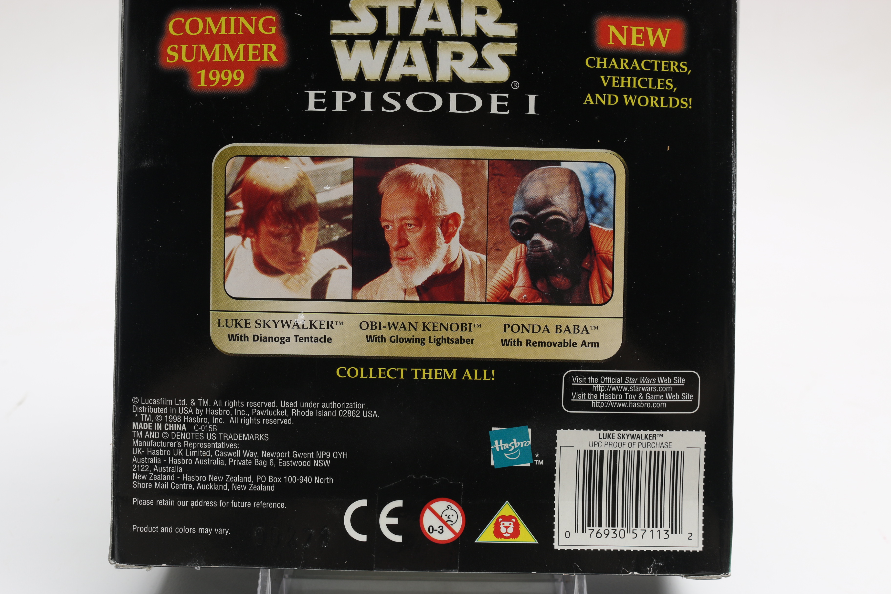 Collection of Star Wars Dolls from 1998