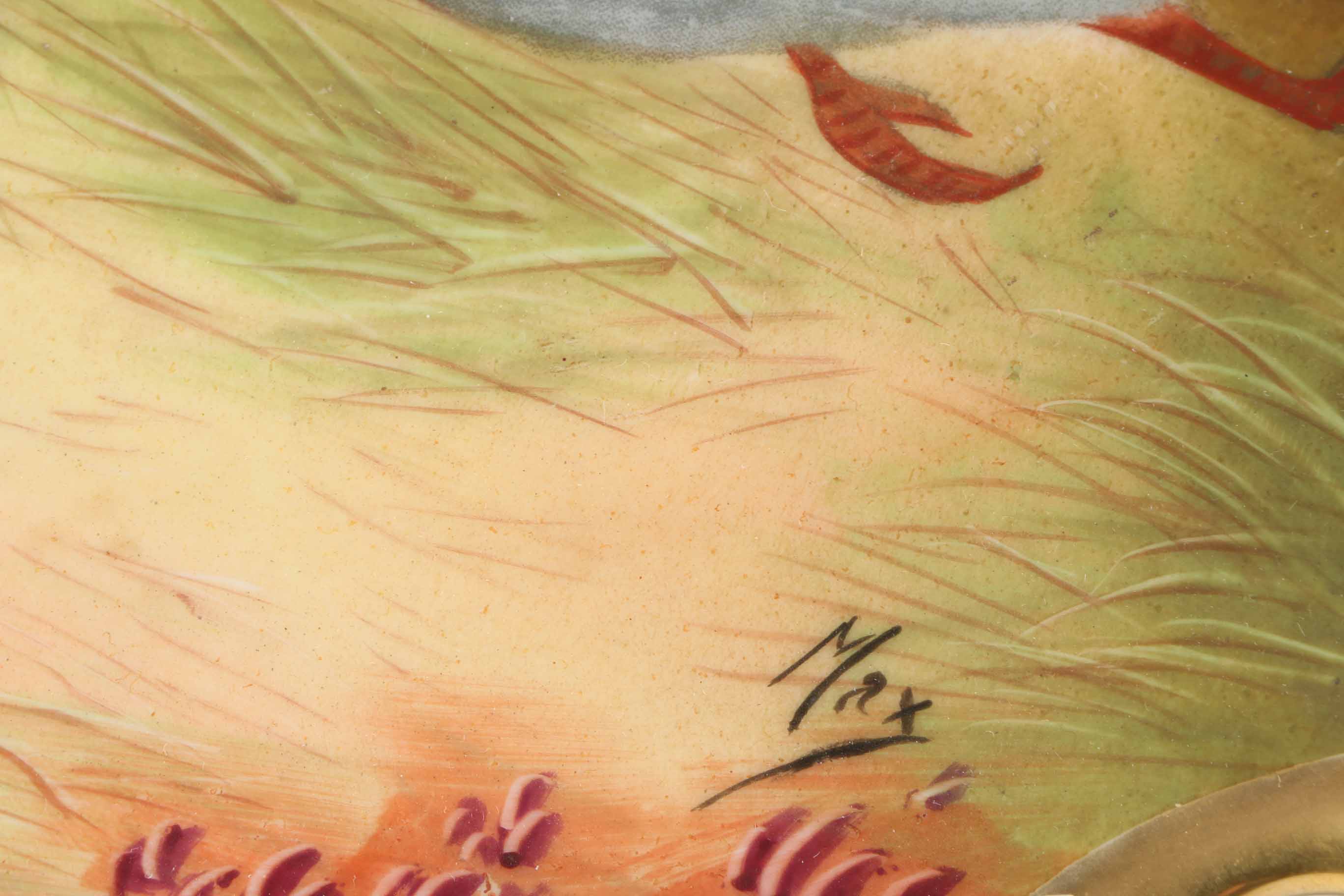 Pair of Vintage Coronet Decorative Bird Plates