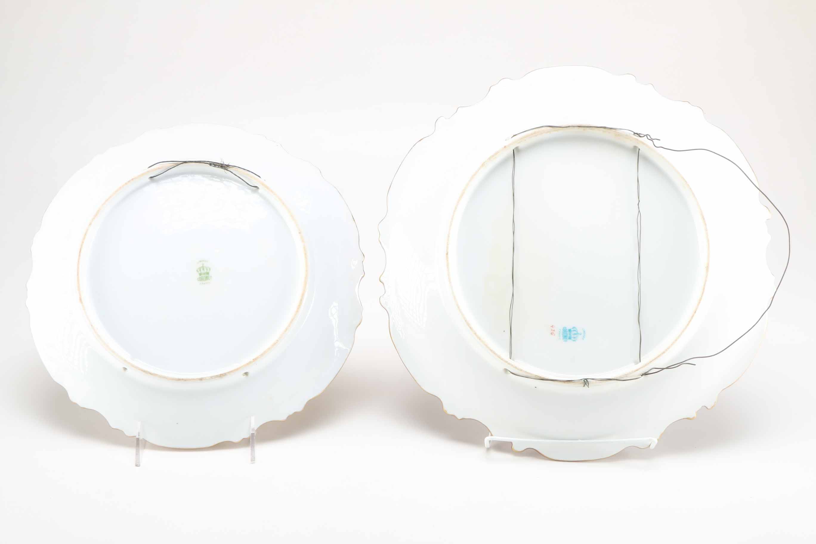 Pair of Vintage Coronet Decorative Bird Plates