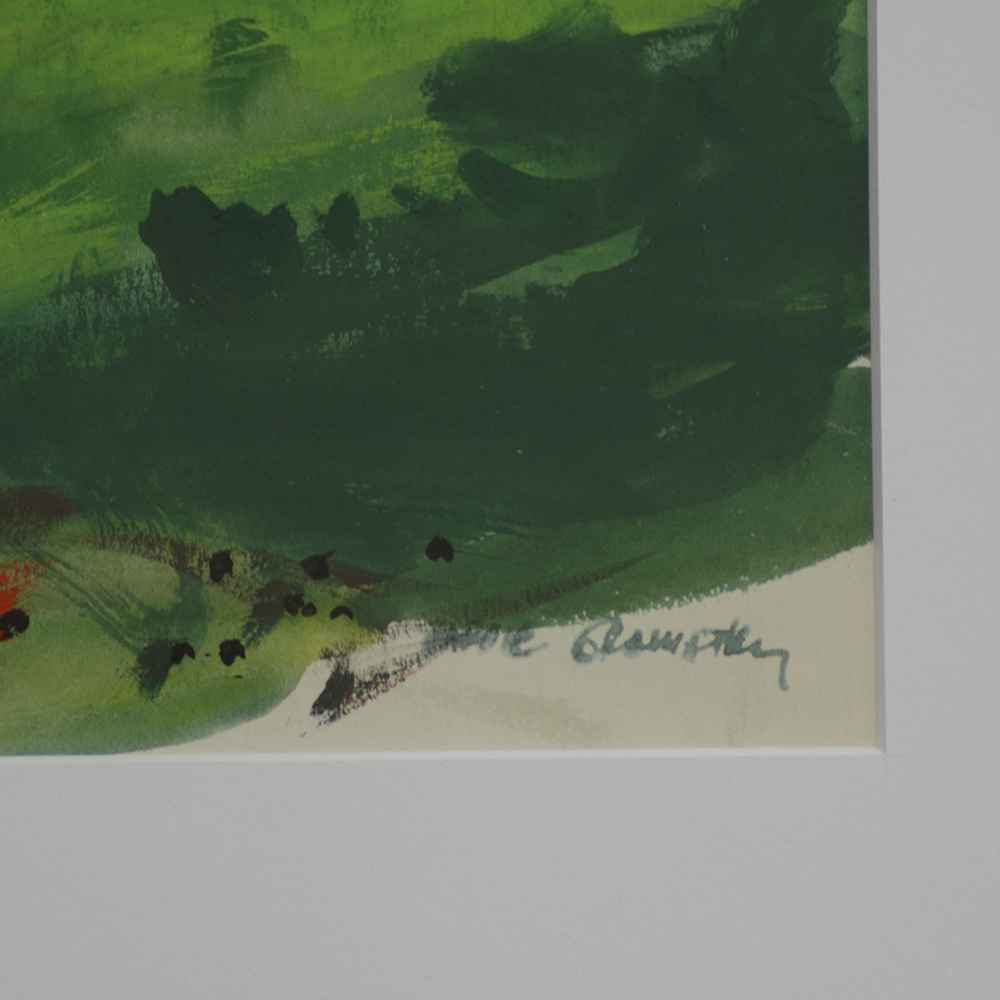 "Windy Hill" Watercolor by Hardie Gramatky