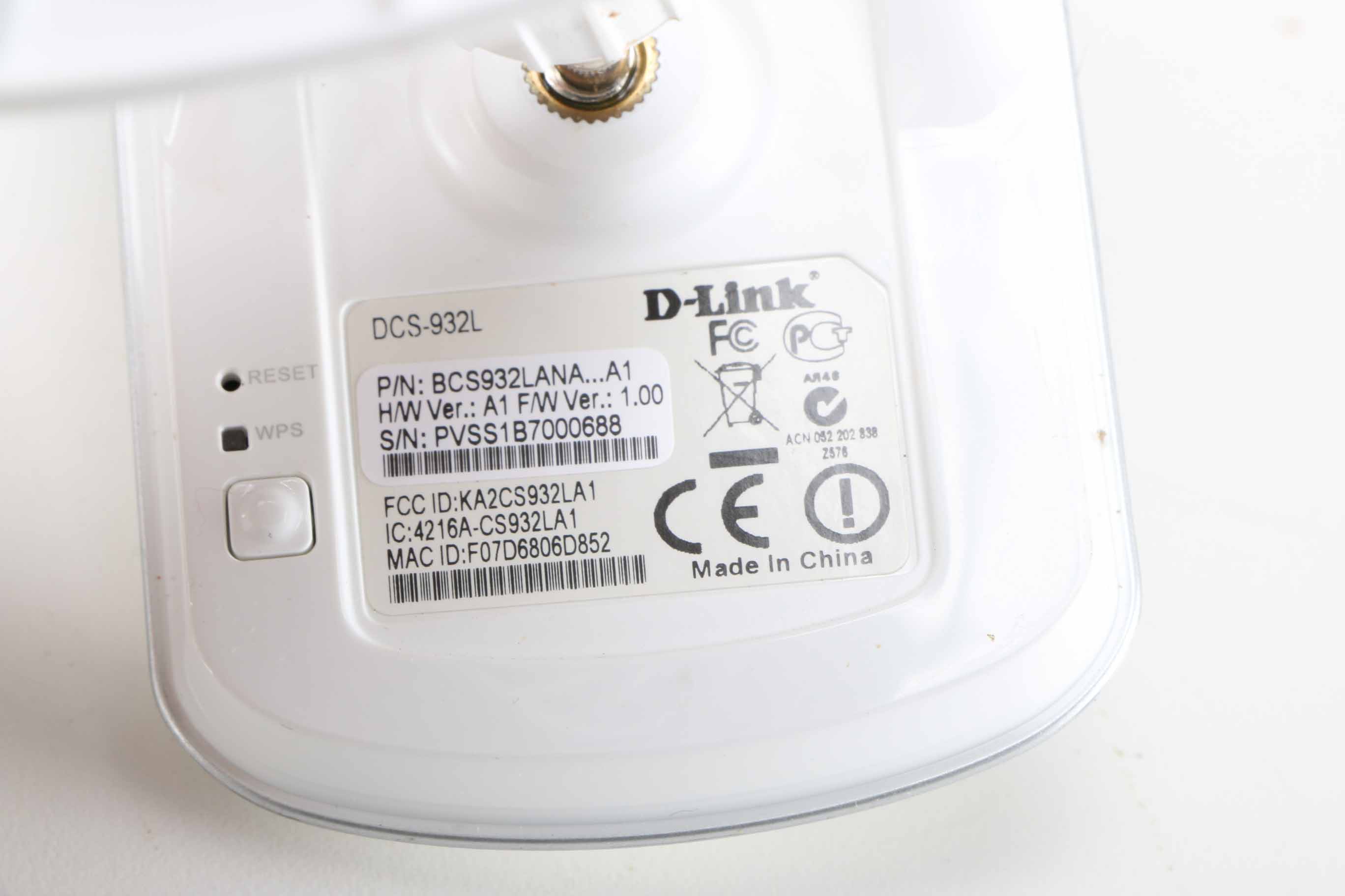 Vintage Tessar Video Camera and D-Link Network Camera