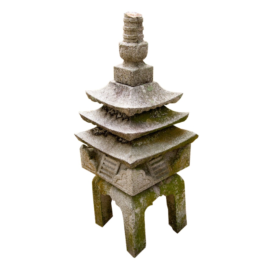 Concrete Garden Pagoda