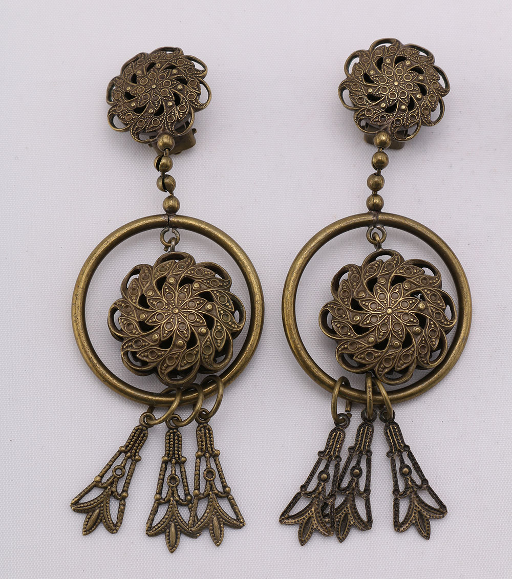 Collection of Assorted Designer Costume Earrings