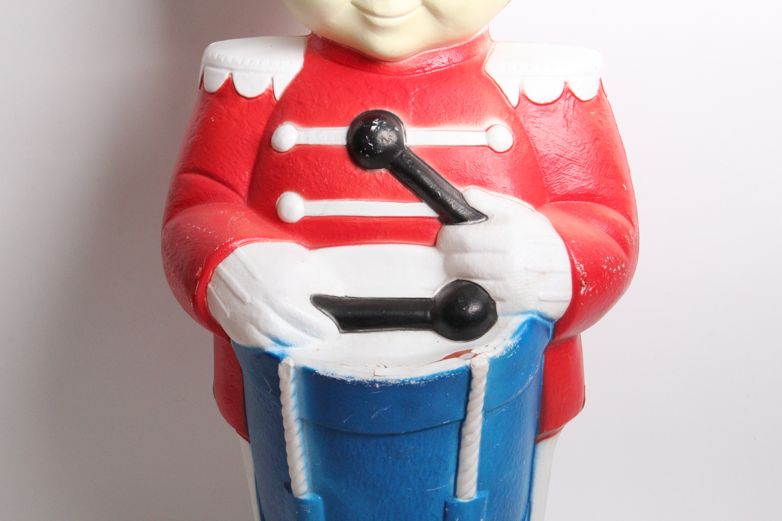 Large Vintage Drummer Boy Yard Art