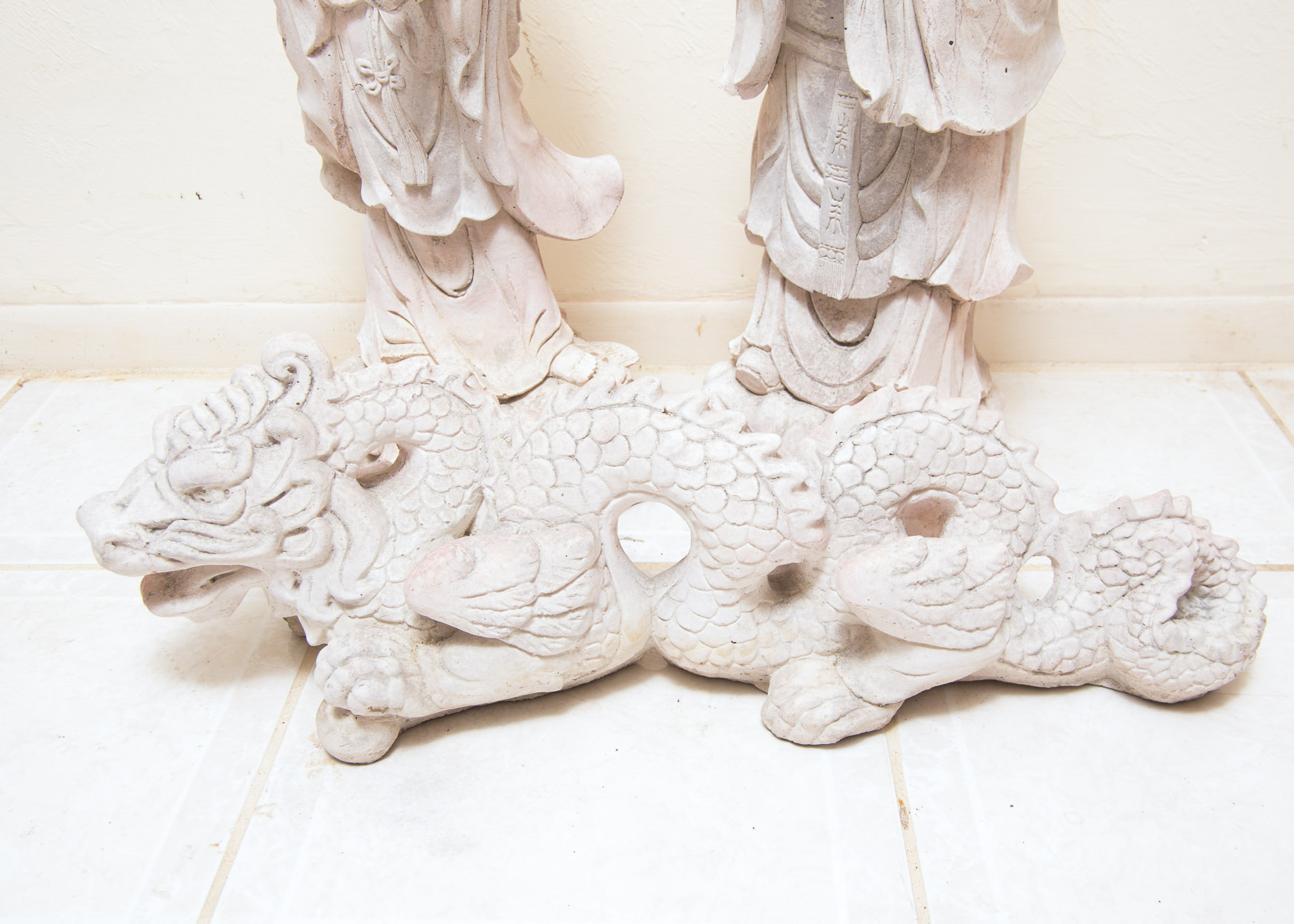 Concrete Asian Inspired Garden Sculptures