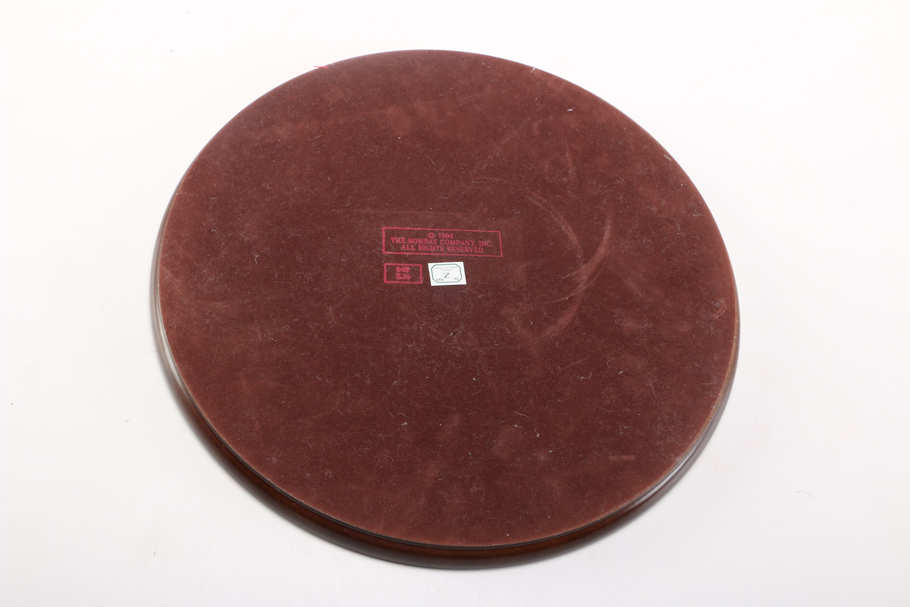 1994 Bombay Company Marble Solitaire Game