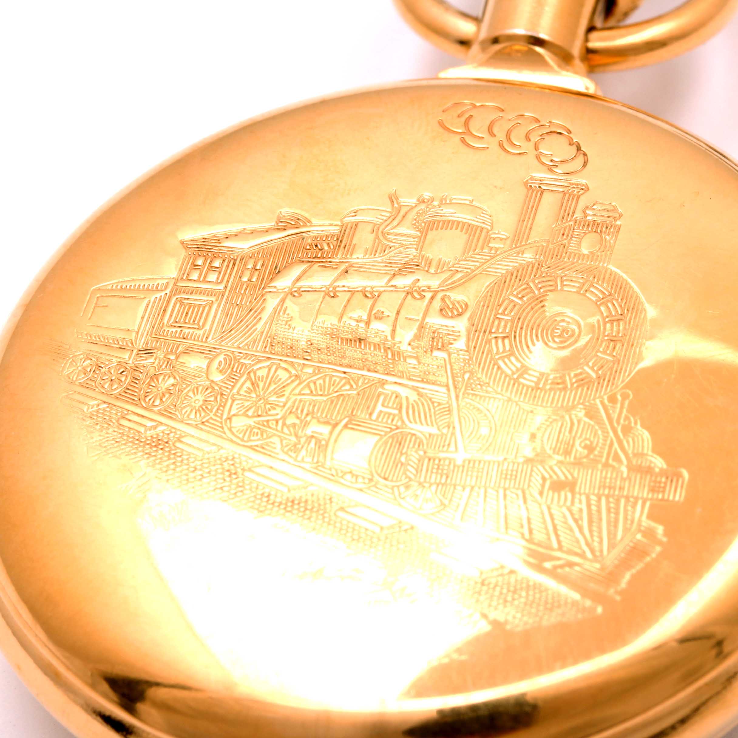 Westclox Locomotive Pocket Watch