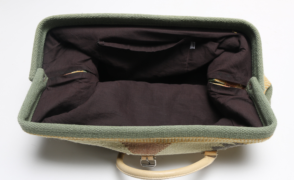 Women's Heavy Weave Carpet Bag