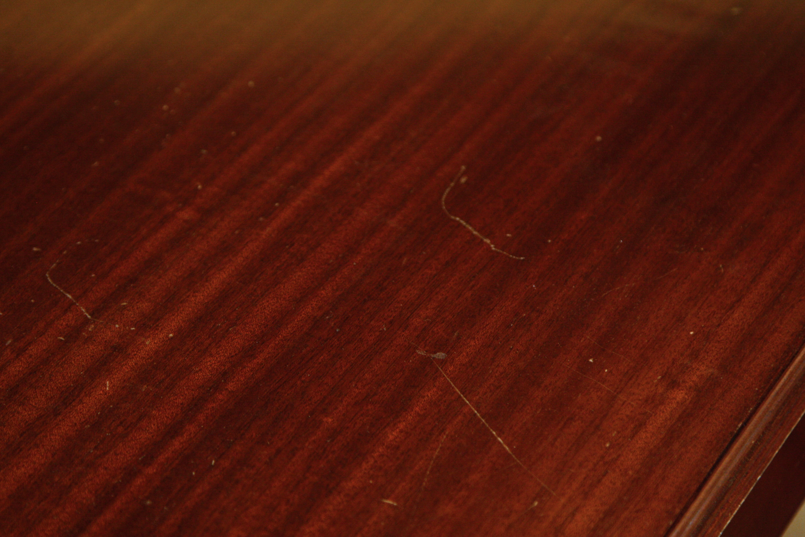 Mahogany Flip-Top Game Table