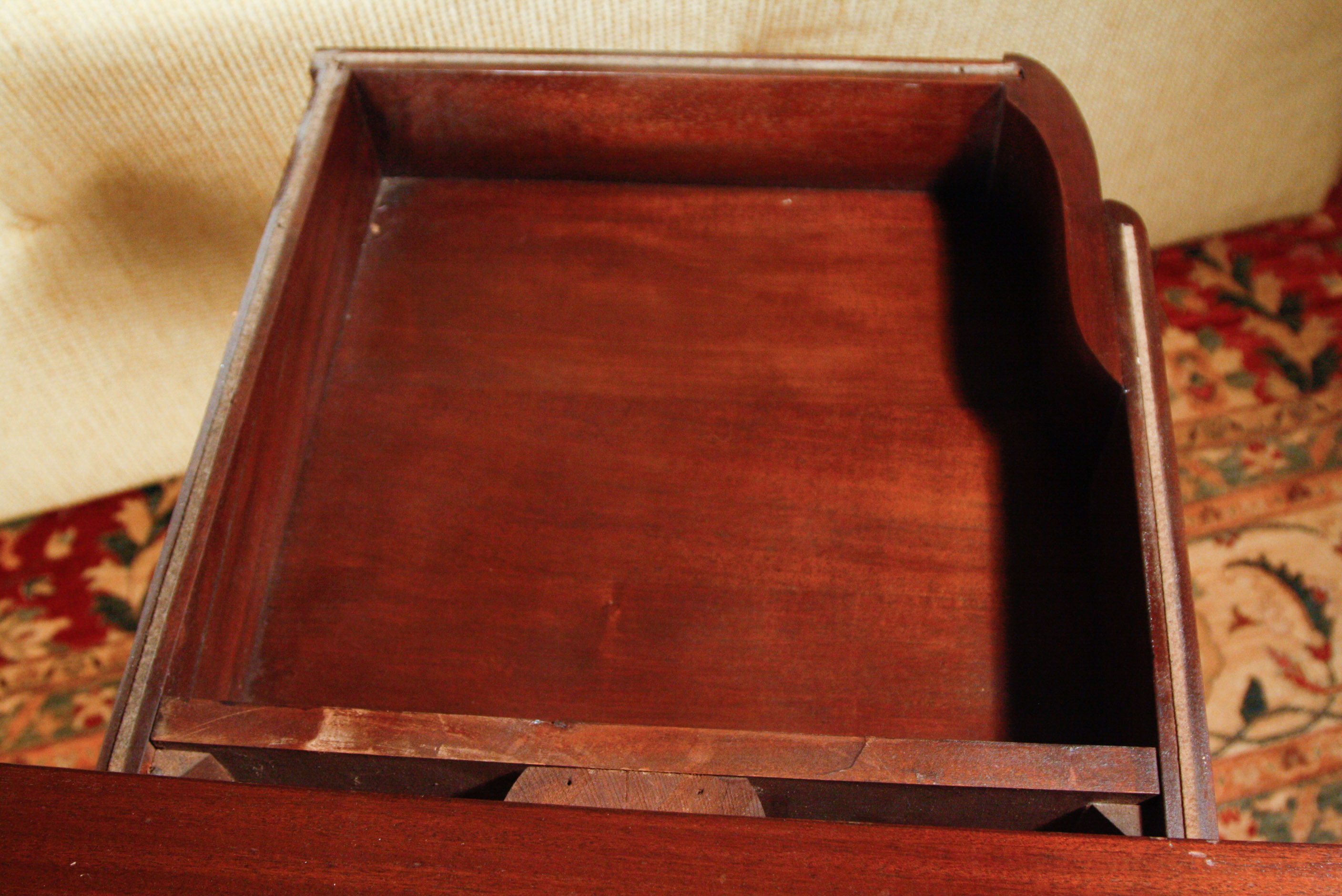 Mahogany Flip-Top Game Table