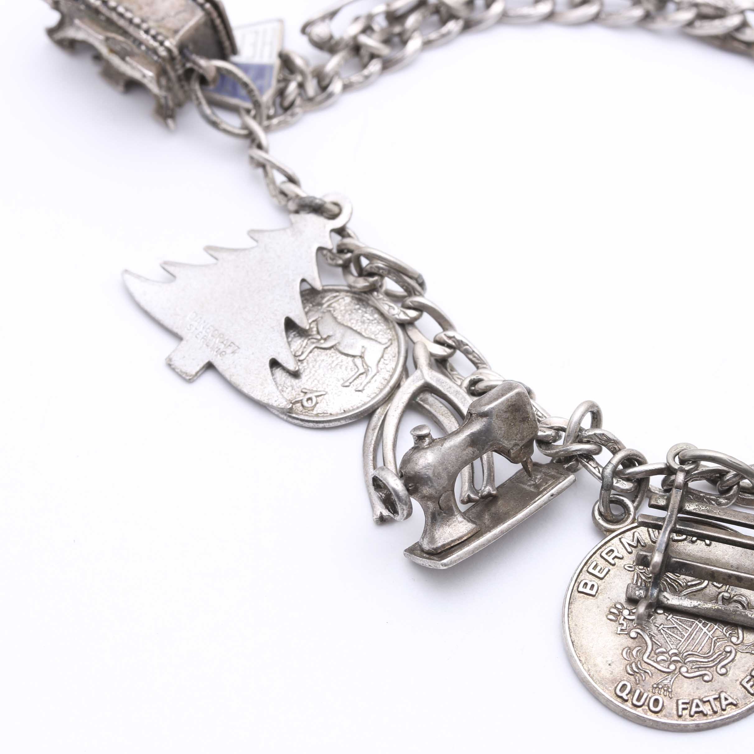 Sterling Silver Charm Bracelet