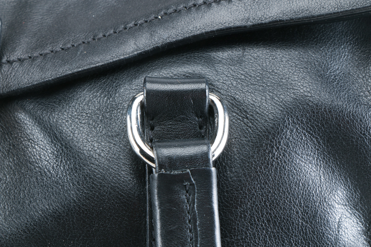 Black Leather Prada Bag