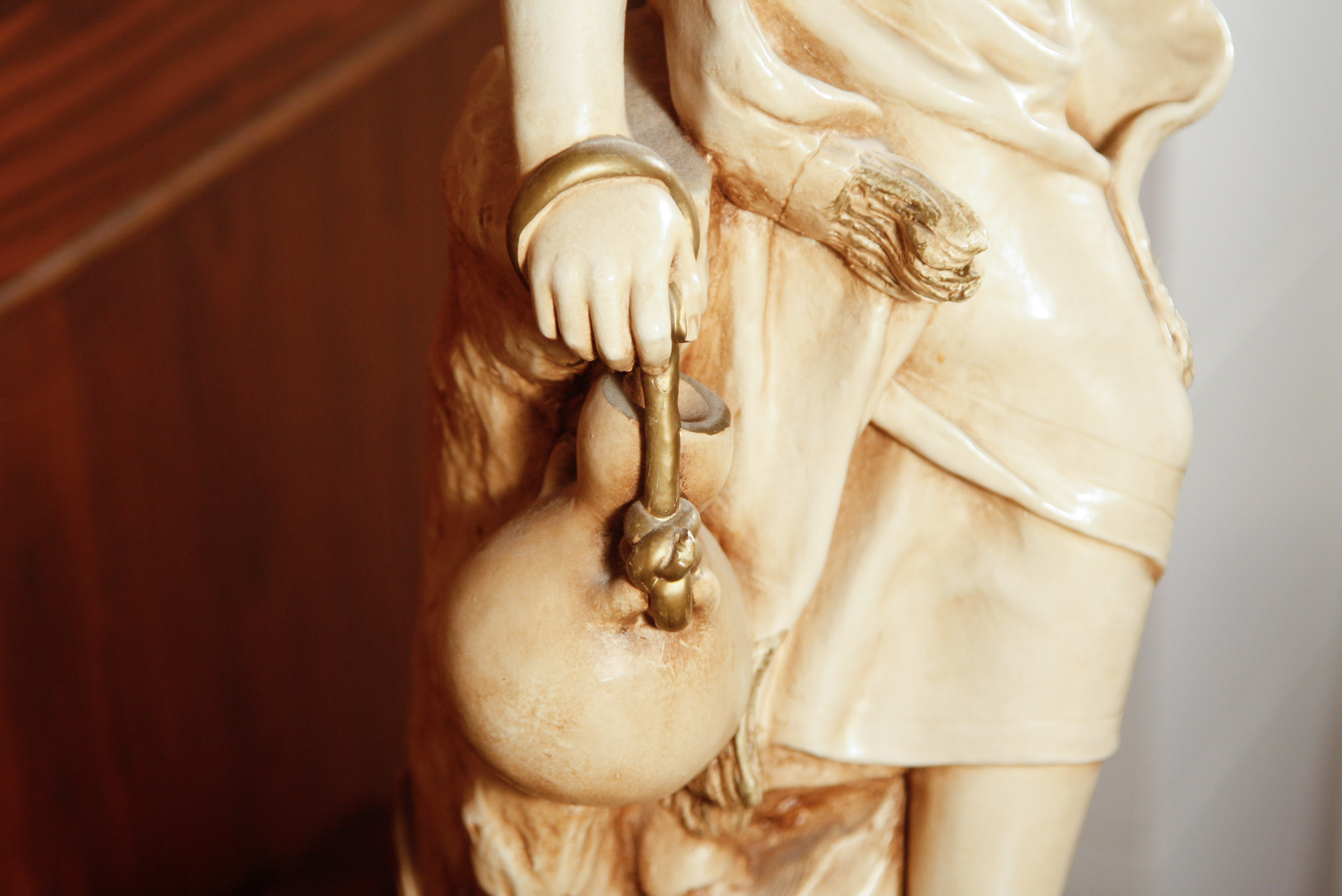 Marwal Ind Inc. Chalkware Sculpture After Moreau