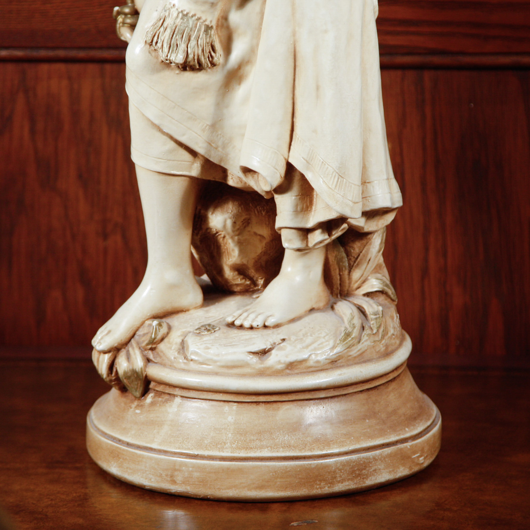 Marwal Ind Inc. Chalkware Sculpture After Moreau