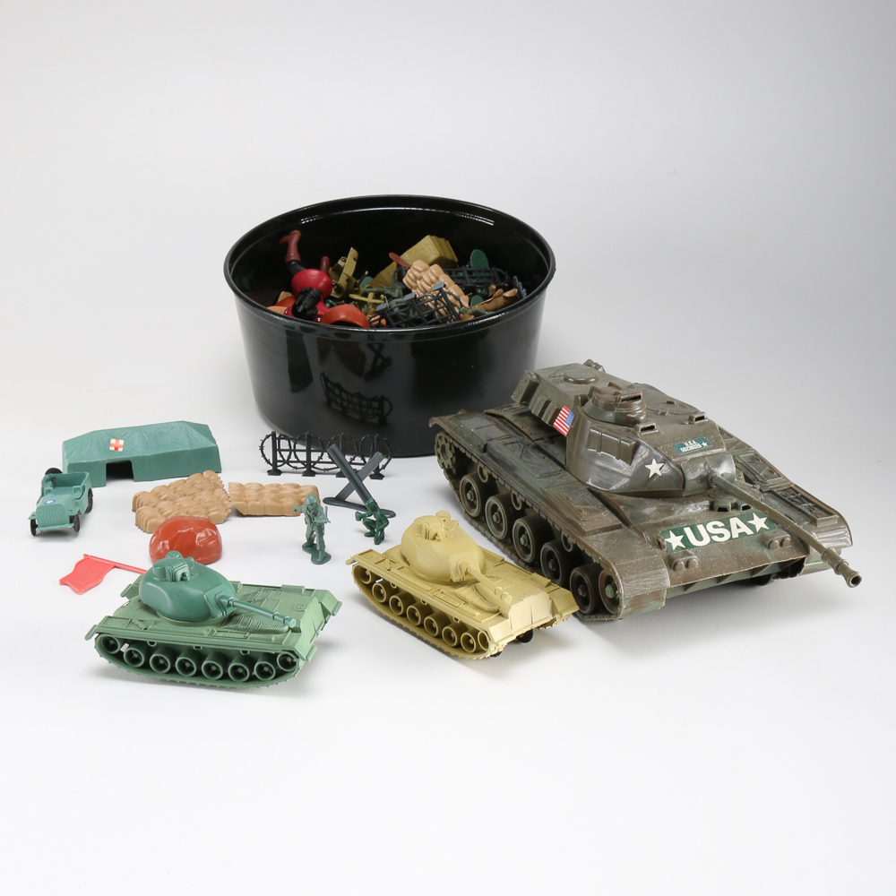 Vintage Plastic Army Toys