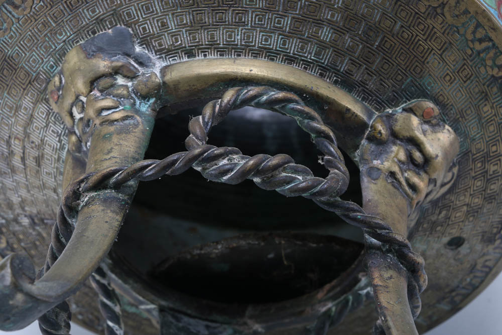 Chinese Cloisonné Incense Burner