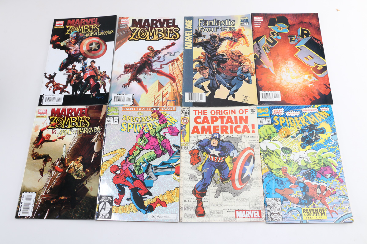 Collection of Modern Age Comic Books