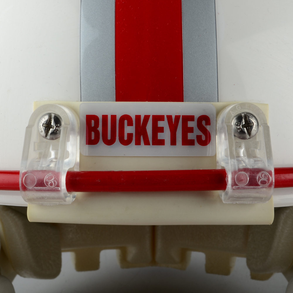 Ohio State Vintage Style Brutus Buckeye Football Team Issued Helmet