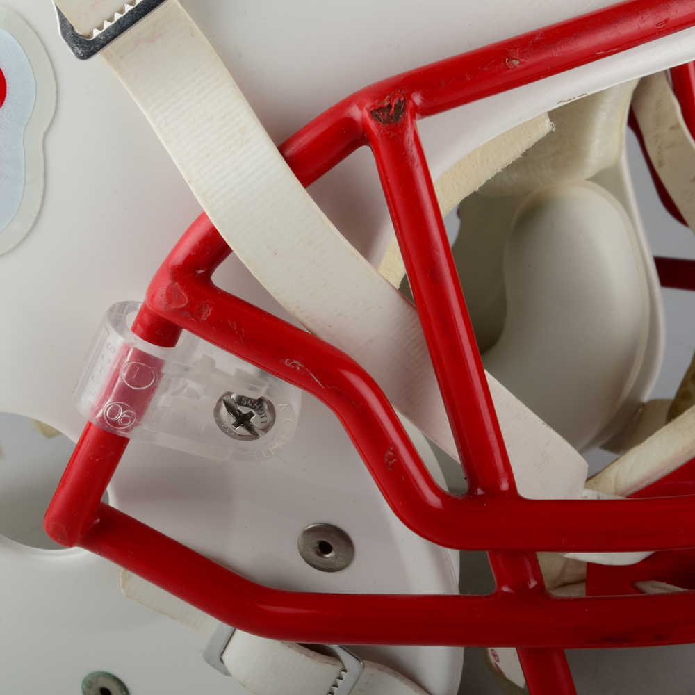 Ohio State Vintage Style Brutus Buckeye Football Team Issued Helmet