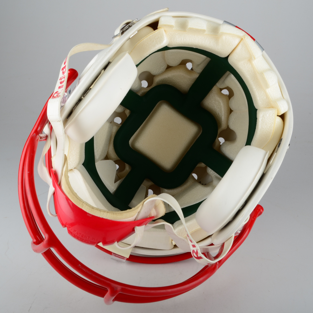 Ohio State Vintage Style Brutus Buckeye Football Team Issued Helmet