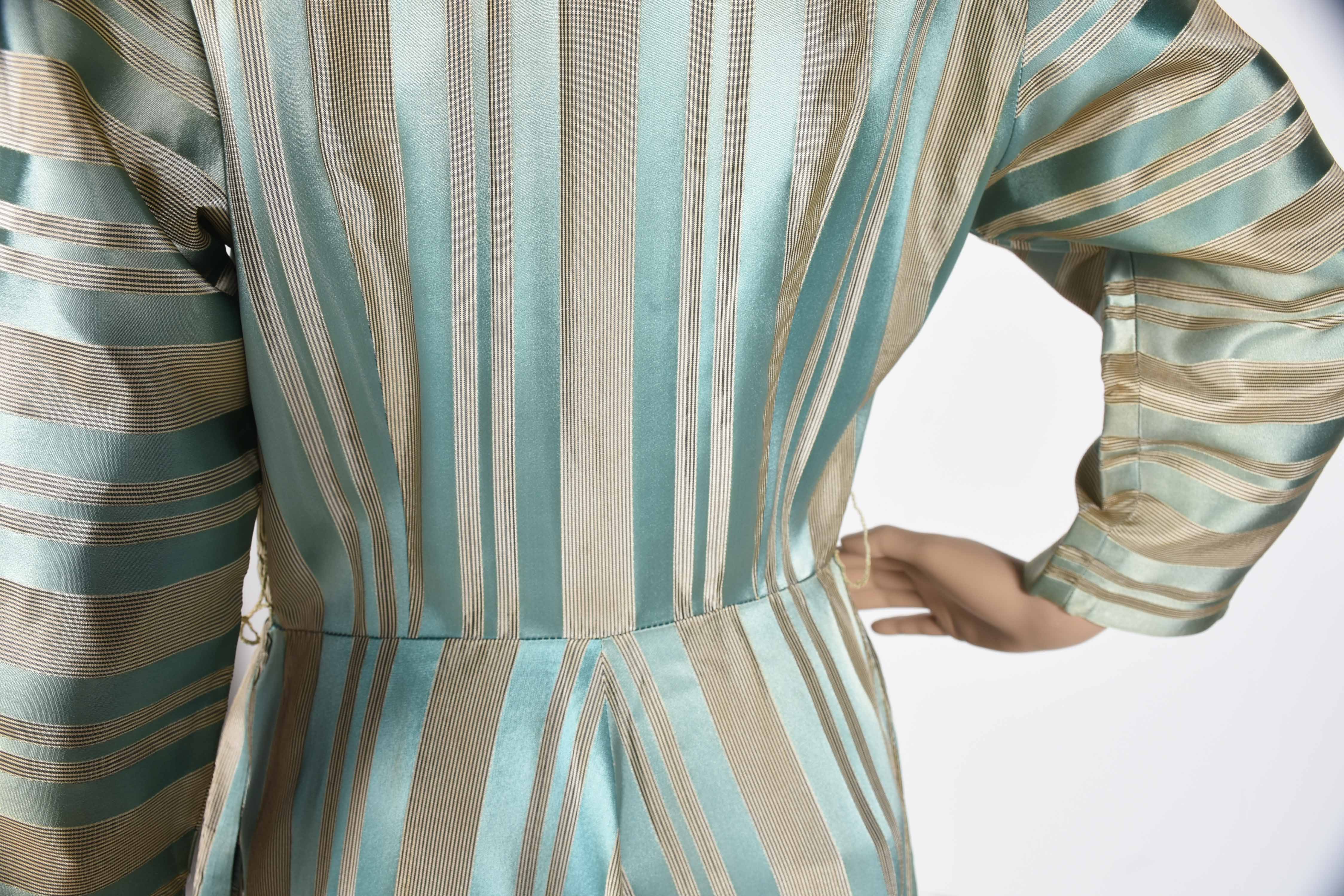 Vintage Saks Fifth Avenue Striped Dress