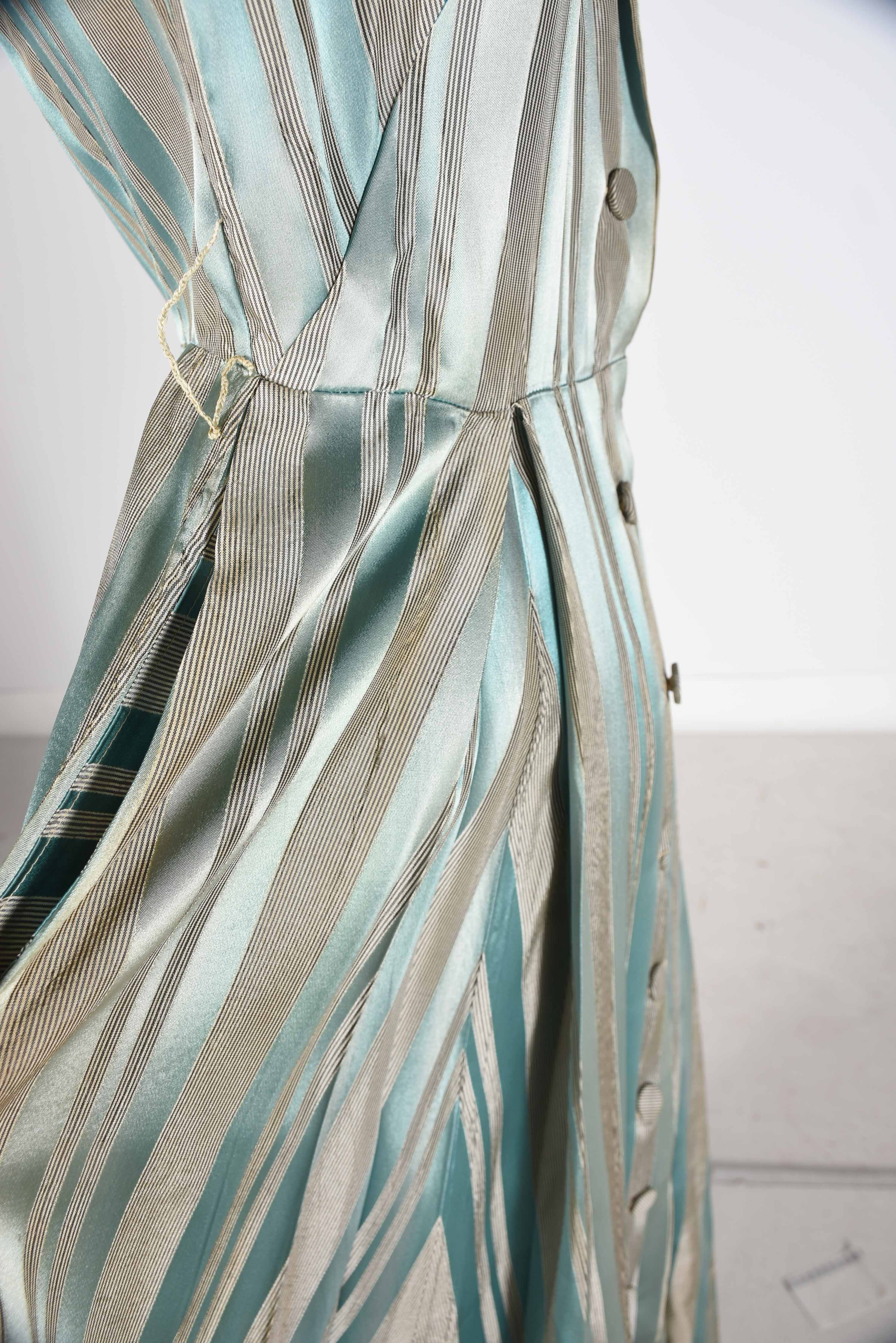 Vintage Saks Fifth Avenue Striped Dress