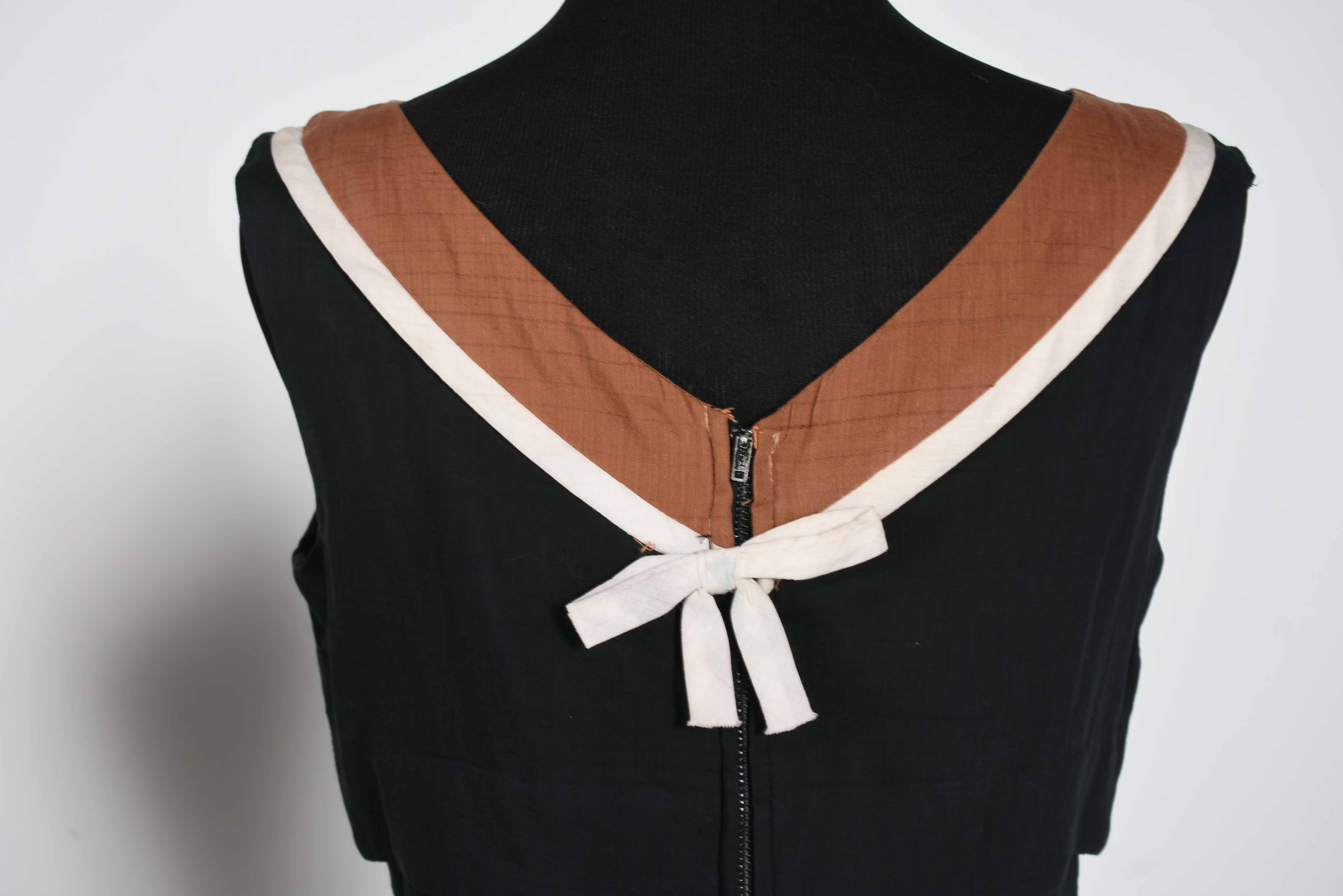 Vintage Black Sleeveless Dress