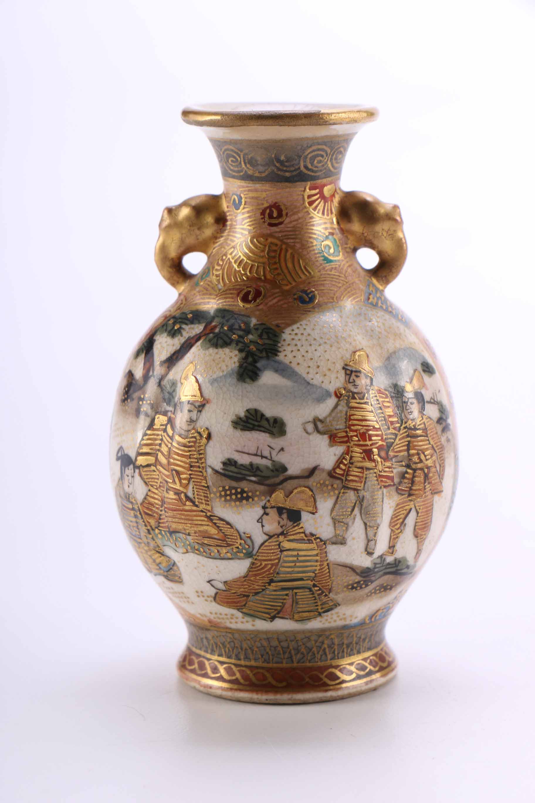 Collection of Fine Japanese Satsuma Stoneware