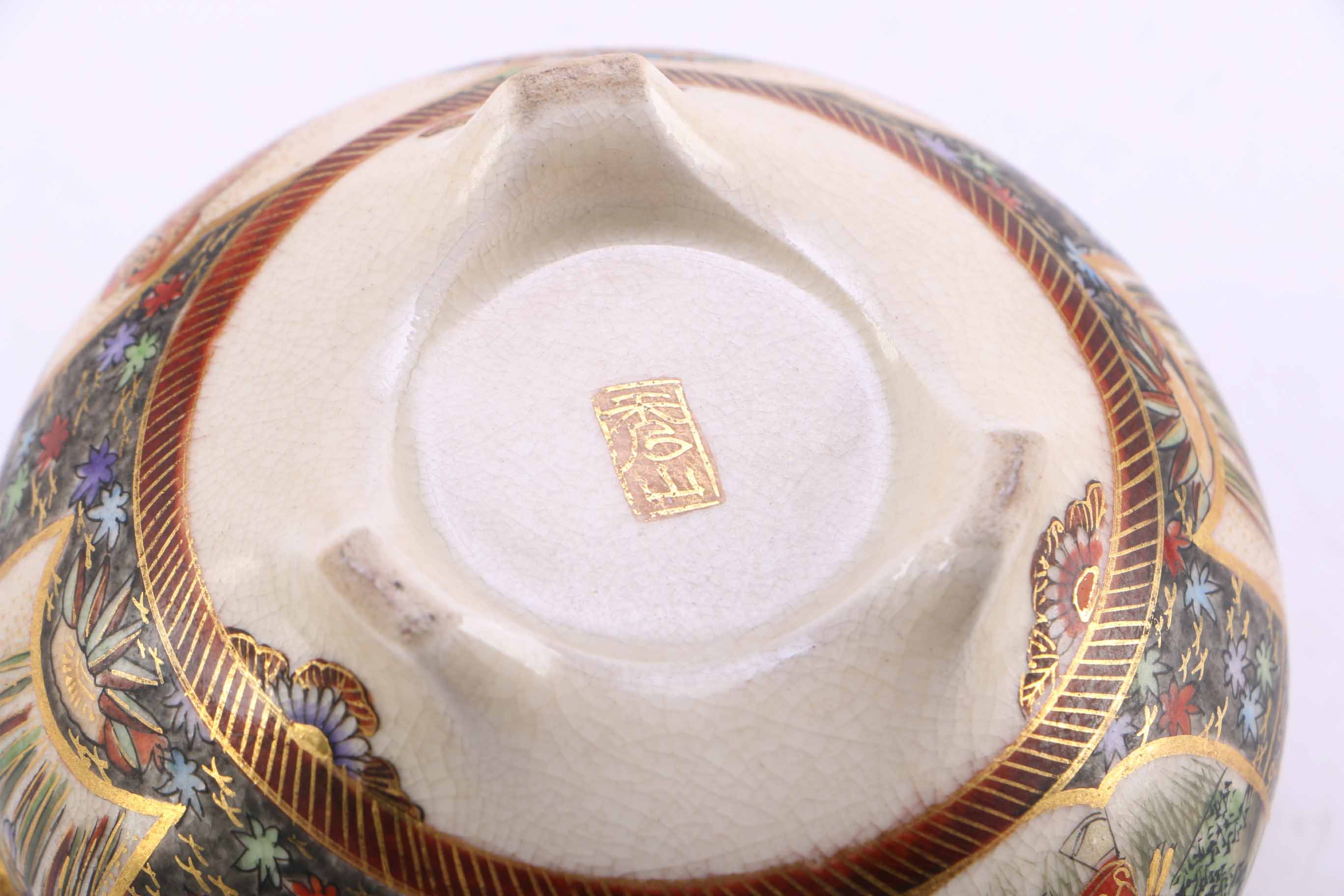 Collection of Fine Japanese Satsuma Stoneware